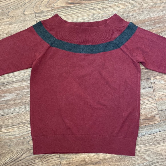 LOLE Sweater Heather Wine/ Burgundy Medium - Picture 1 of 3